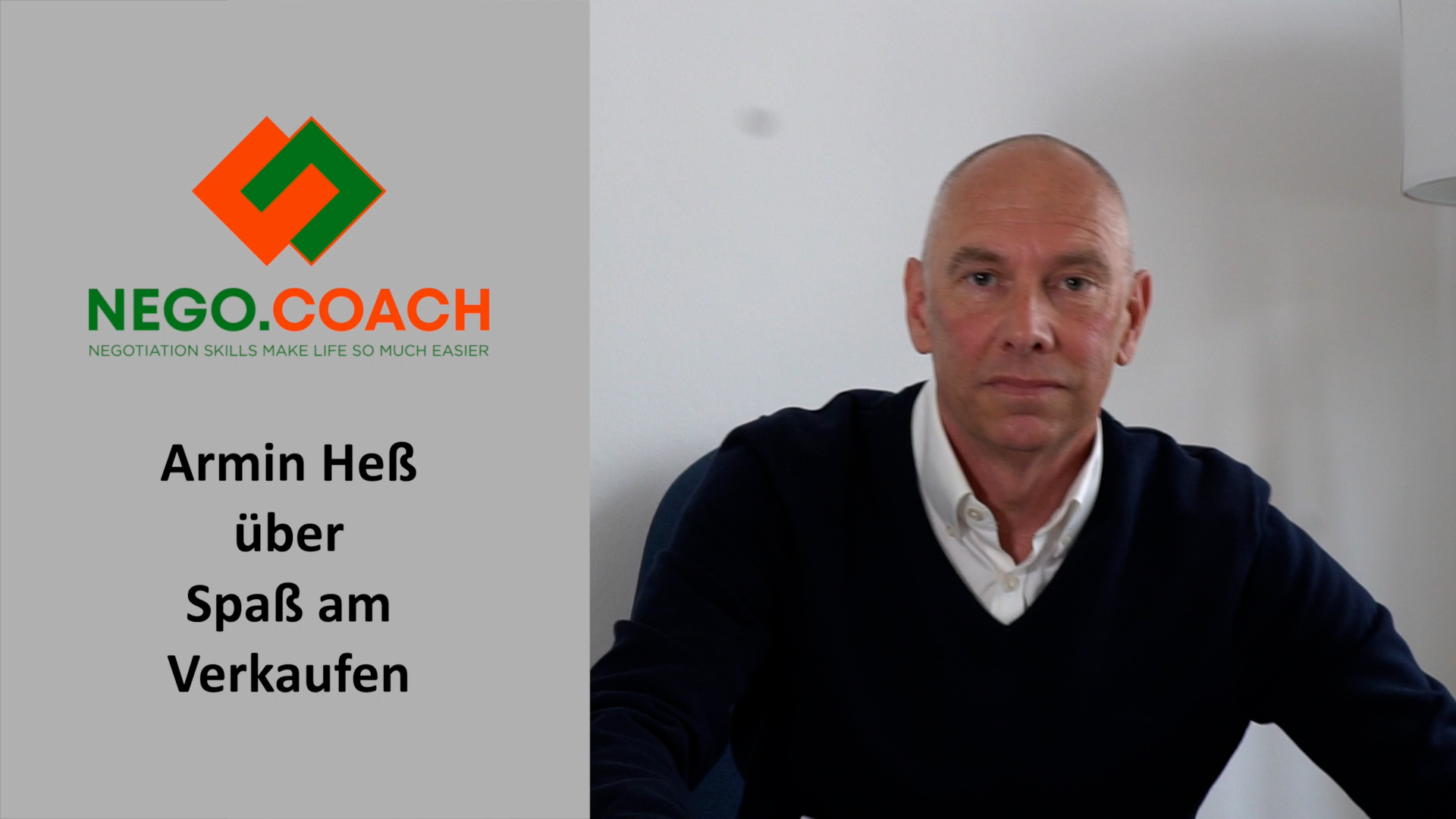 ARMIN HESS ON FUN WHILE SELLING