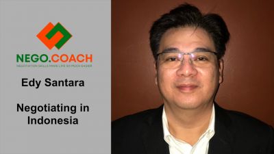 EDY SANTARA ON NEGOTIATING IN INDONESIA