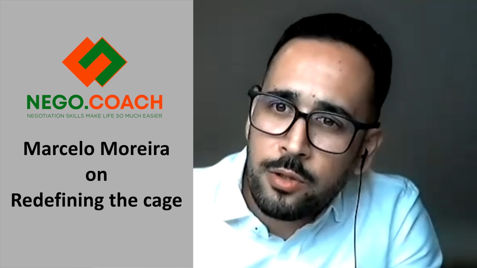 MARCELO MOREIRA ON REDEFINING THE CAGE